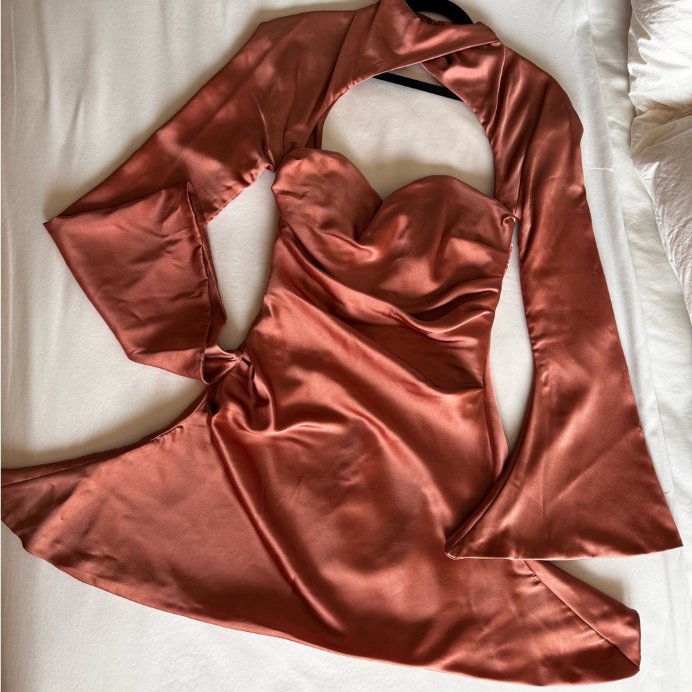 House of CB Satin Dress - Size S - Worn Once
